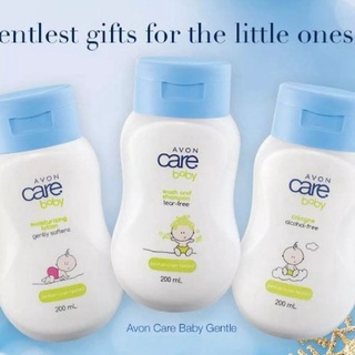 Avon Care Gentle Baby 200ml (Blue) Cologne,Lotion and Wash&Shampoo