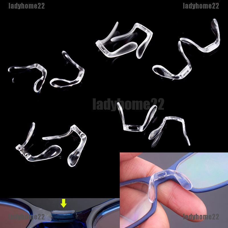 2pcs Anti-Slip Stick On Nose Pads Pad Sunglasses Eye Glasses