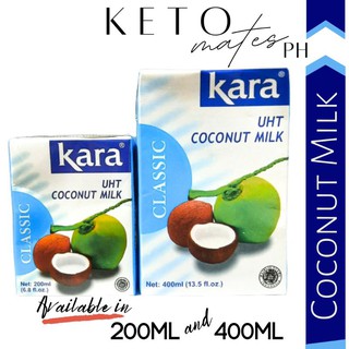 Kara UHT Coconut Milk in 200mL, 400mL and 1000mL