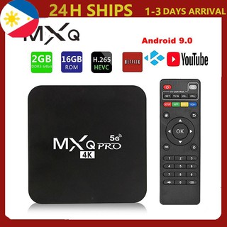 ❏TV Box MXQ PRO 5G 4K Android Ultra HD TV Box