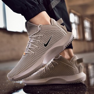 New N1KE Sneakers Running Shoes Breathable Woven Mesh Men's Shoes Men's Large Size Rebound Shockproof Jogging Shoescasual Street Style Popular Shoes High-top Lace-up Women's Shoes Couple Shoes 38-46 (4)