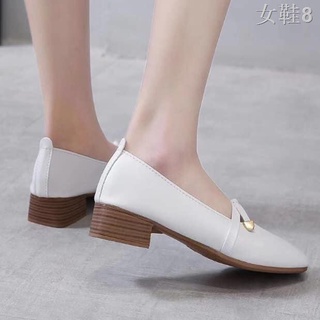 ☎☂✖Women Korean Doll shoes Autumn head thick heel with retro women Shoes SKU-8821