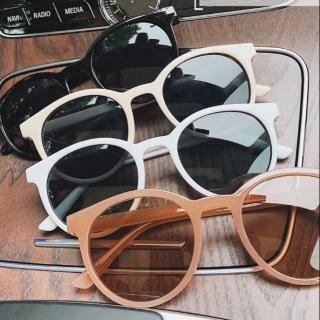 【Ready Stock】Women Vintage Brand Designer Round Sun Glasses Shade Eyewear UV400 Goggles