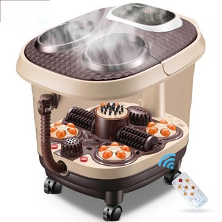 Foot bathtub, shoes, hands220V Electric Foot Spa Bath Massager Rolling Vibration Heat Electric Oxyge