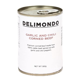 Delimondo Garlic & Chili Corned Beef 380g