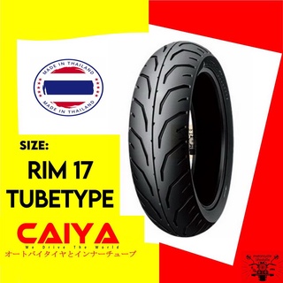 【Ready Stock】▬♛Caiya Street Motorcycle Tire (Free Tube) "17" Rim