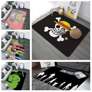 【Ready Stock】✖✠Carpet & Rug One Piece Anime Printing Flannel Floor Mat Bedroom Living Room Sofa Area