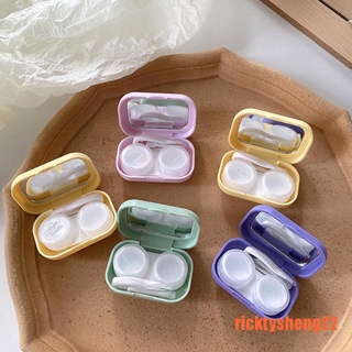 【RTS】Contact Lens Cases Box Cute Fruit Mini Lovely Eye Contact Lens Case Trave