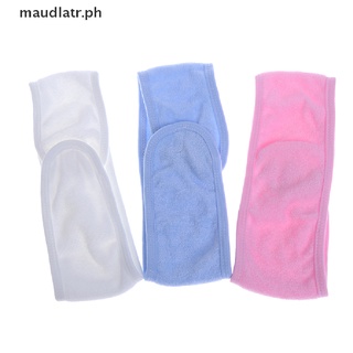 maud Lady Towel Hair Band Wrap Wide Headband Spa For Bath Shower Yoga Sport Make Up .