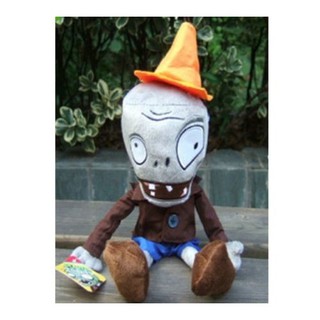 PLANTS vs. ZOMBIES Game Soft Plush Doll Toys CONEHEAD ZOMBIE