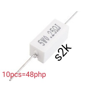 Resistor 0.25 (5watts) 10pcs