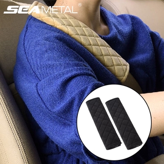 SEAMETAL Universal Car Belt Cover Pad Plush Auto Seat Belt Covers Warm Soft Shoulder Pads Cushion Auto Safety Belts Shoulder Protection