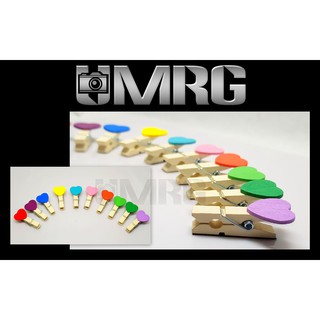 MRG Magnetic Wooden Clip Set
