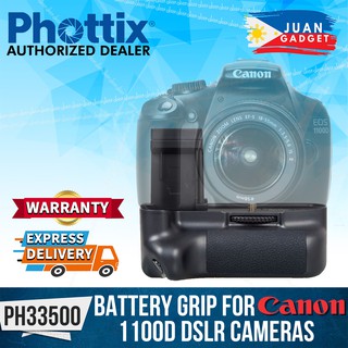 Phottix Battery Grip BG-1100D with vertical button For 1100D Canon DSLR Camera