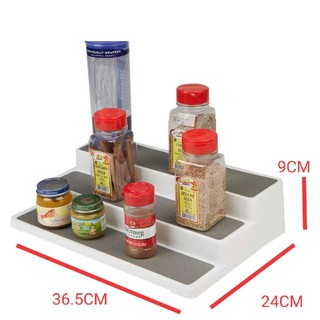 3 Tier Spice Can Rack ( Display Rack) / 3 Layer Spice Can Rack Tier Riser (4)