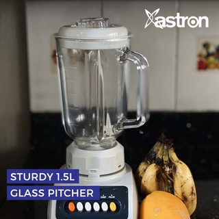 Astron BL-153 Blender&Juicer&mixer with 1.5L Glass Jug (White) (6)