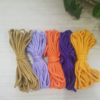 Paponei's Macrame Cotton Cord Rope 3mm x 10 yards or 4mm x 10 yards
