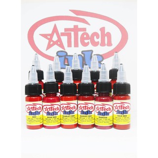 ARTECH INK TATTOO COLORS [RED COLORS] angelus paint paint
