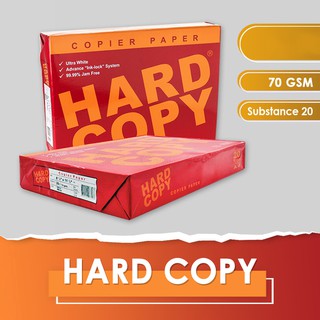 Hard Copy Bond Paper 70gsm (500pcs per ream)
