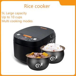5L Rice Cooker Automatic Rice Cooker Household Smart Cooker Non-stick Cooker Electric Rice Cookers