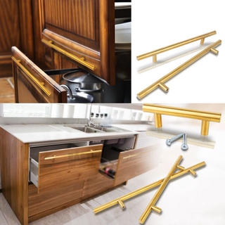 Stainless Steel Kitchen Door Cabinet T Bar Cabinet Handle Pull Knob