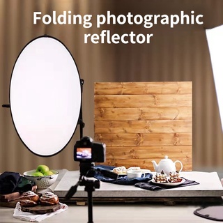 30cm Live Broadcast Double-sided Gold and Silver Reflector Mini 2in1 Silver Light with Free Bag (1)