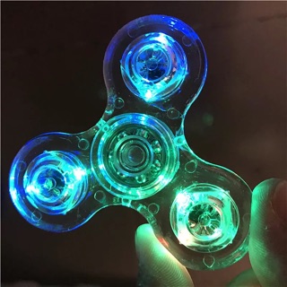 Transparent Crystal LED spinner (2)