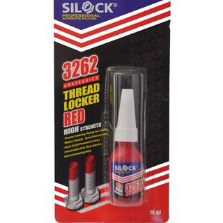 Silock 3262 Threadlocker High Strength Red