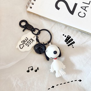 <24h delivery>W&G Creative fashion cartoon dog key chain creative modeling bag hanging Pendant (7)