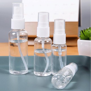 50ML Portable Spray Bottle Alcohol Hand Sanitizer Reusable Empty Bottle