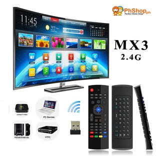 MX3 2.4G Mini PC Wireless Keyboar (Black) A-2370 32817 N26