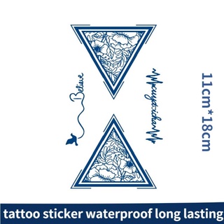 【MINE】 Tattoo lasts to 15 Days tattoo sticker waterproof long lasting Magic tattoo Temporary Tattoo
