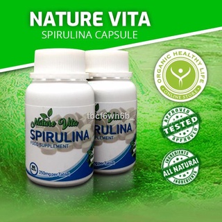 1 bottle Nature Vita Spirulina Superfoods | Cancer | Cyst | Mayoma | Kidney Problem | Arthritis