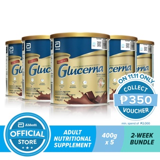 Glucerna Choco 400G For Diabetic Nutrition Bundle of 5
