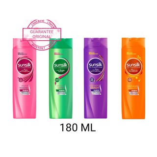SUNSILK Shampoo | 180ML (Pink/Green/Orange/Violet)