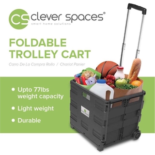 Clever Spaces Foldable Trolley Cart (Regular) (6)