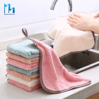 1pc Thick Kitchen Cleaning Towel with Household Cleaning Cloth