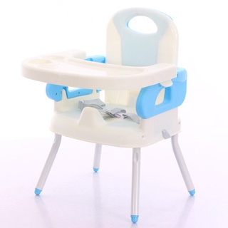 Baby plastic dining chair folding high chair child seat table baby feeding chair chaise haute bebe s