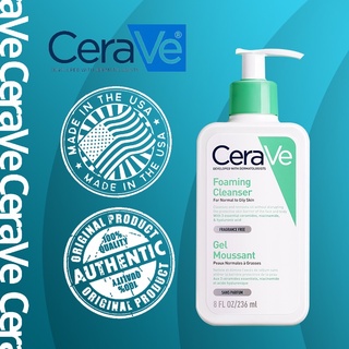 CeraVe Facial Cleansers Moisturizing Sensitive Skin Cleanser (Moisturizing | Acne Foam Control) (2)