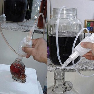 BK✿Semi-automatic Brew Syphon Pack Wine Making Hand Knead Siphon Filter Tool