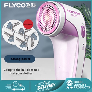 Flyco Fr5217 Cordless Epilator Strong Wind Stainless Steel Trefoil Blade Double Protection