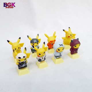 super cute Keycap with Pikachu cosplay (Artisan Keycap)