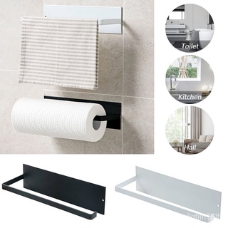 Stainless Steel Paper Towel Holder Kitchen Roll Paper Holder Free Toilet Paper Holder Concise Wholes