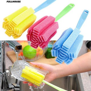 ‼♥ Kitchen Cleaning Tool Sponge Brush for Wineglass Bottle Coffe Tea Glass Cup