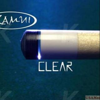KAMUI CLEAR CUE TIP ( SOFT, SUPERSOFT, MEDIUM, HARD) / BILLIARD ACCESSORIES