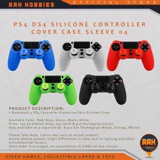 PS4 DS4 SILICONE CONTROLLER COVER CASE SLEEVE 04