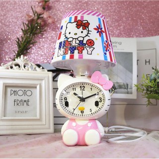 Hello Kitty Lamp Shade W/ Clock
