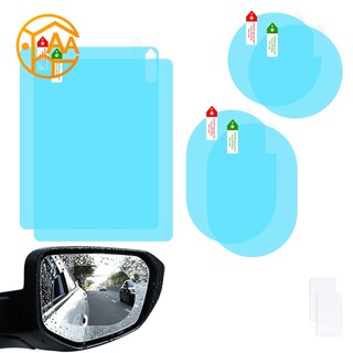 6Pcs Car Rearview Mirror Film Side Mirror Anti-Glare Film Nano Film