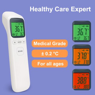 Infrared Termometer Health Monitors Non Contact Digital Forehead Thermometer Temperature Scanner Body Temperature Fever Alarm For Baby Adult