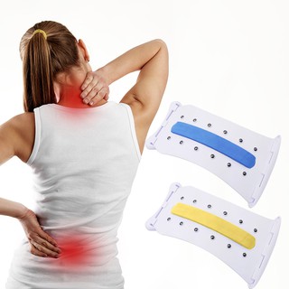 Back Massager Stretcher Equipment Cervical Lumbar Magic Support Fitness Relaxation Spine Pain Relief